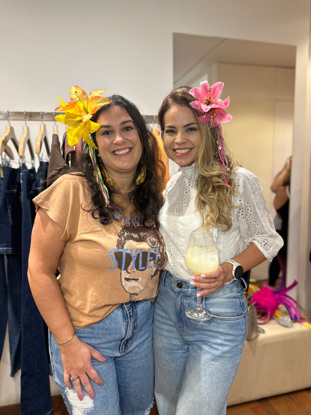 Nubia Ramos e Laila Castiglioni