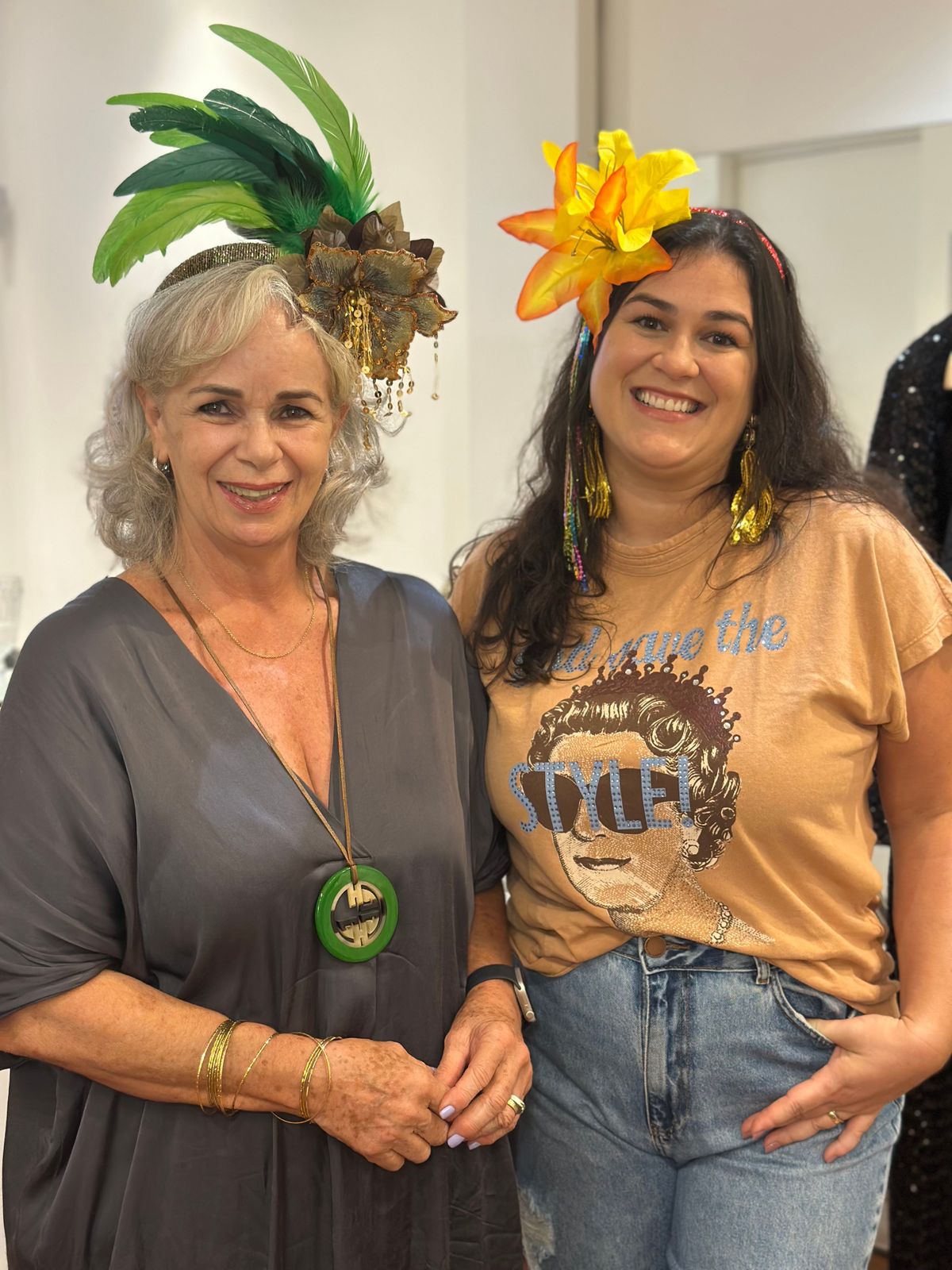 Patricia Asseff e Laila Castiglioni 