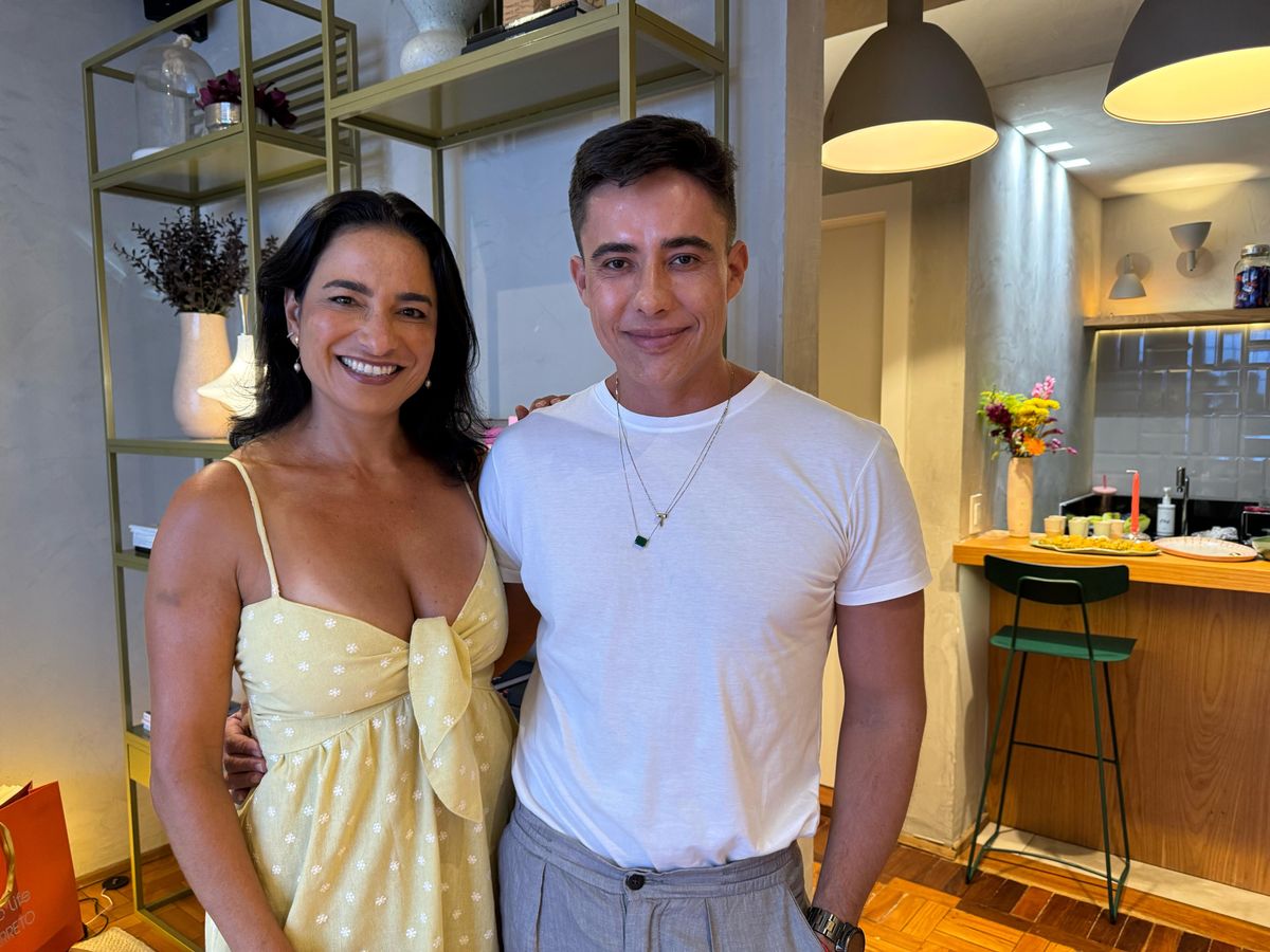 Samia Sassine e Ricardo Silveira