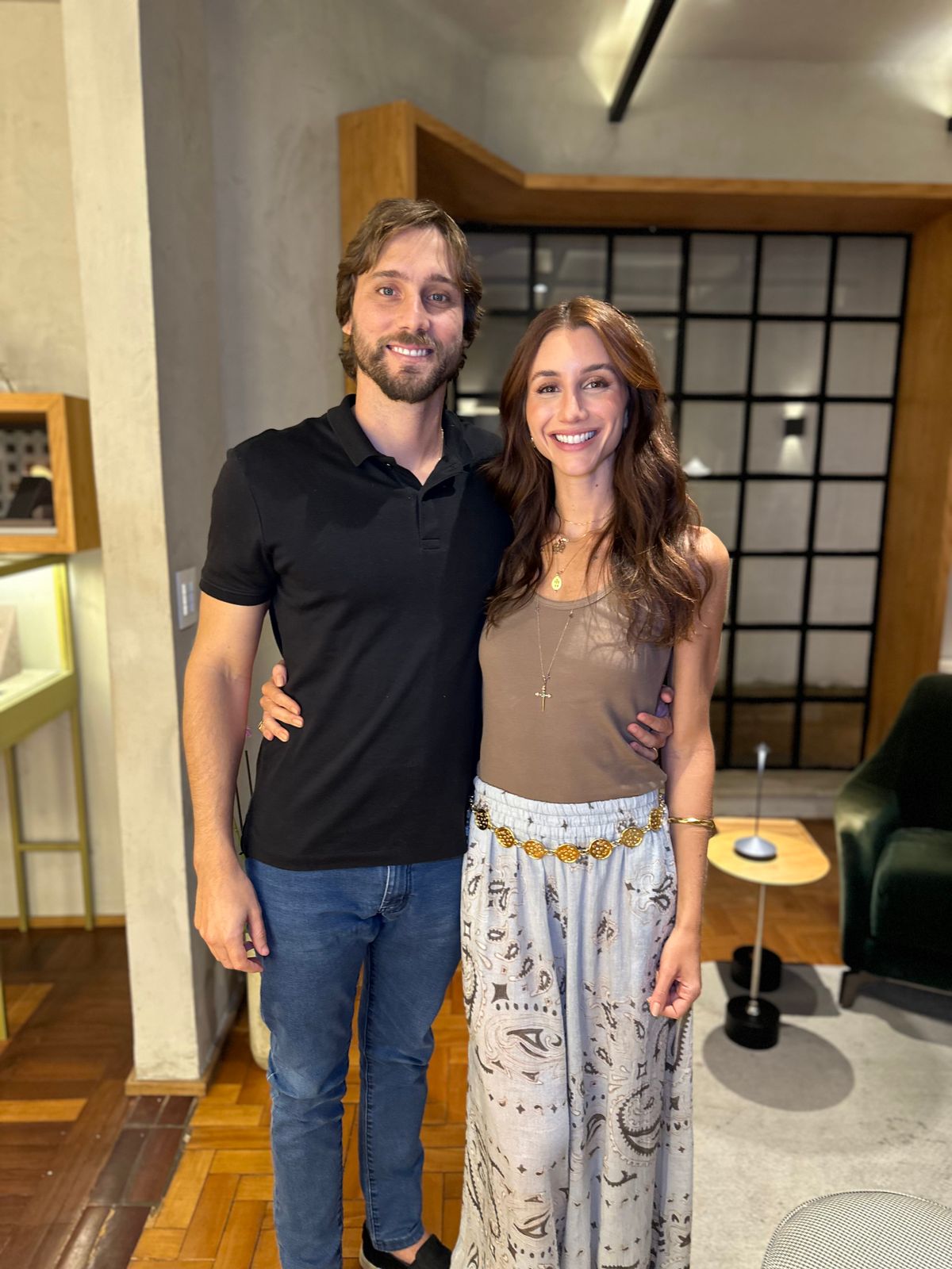 Leonardo Dantas e Carolina Hemerly