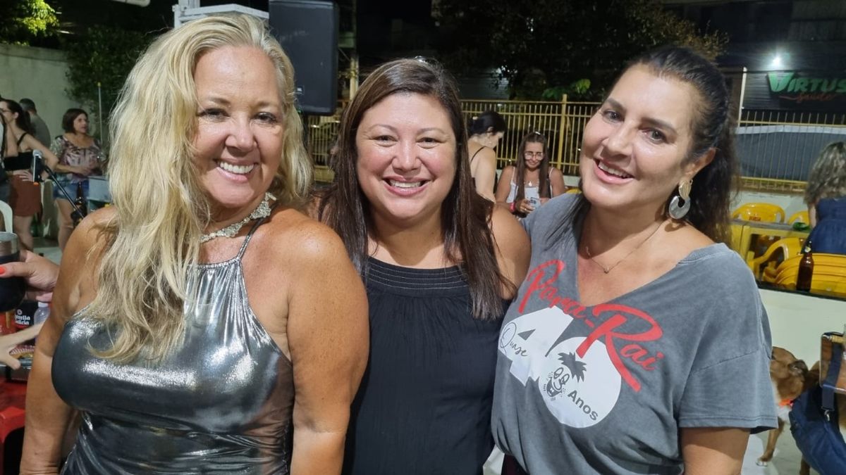 Lulu Pretti, Elaine Silva e Simone Sampaio