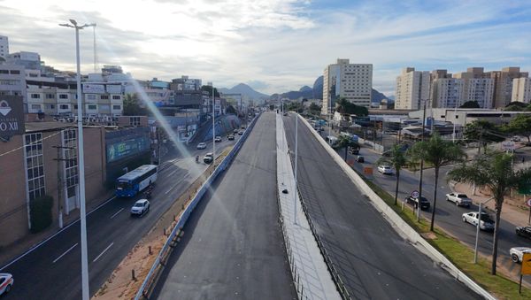 Viaduto Dona Rosa será inaugurado na tarde de quarta-feira (26)