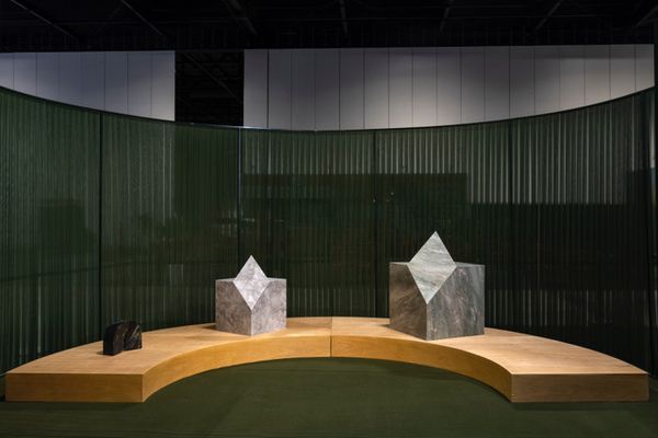 Vivian Coser na Marmomac