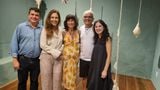 Joubert Jantorno Filho, Superintendente do Iphan Espírito Santo; Erika Kunkel; Almerinda Lopes, curadora e crítica de arte;  Augusto Pacheco e Kyria Oliveira