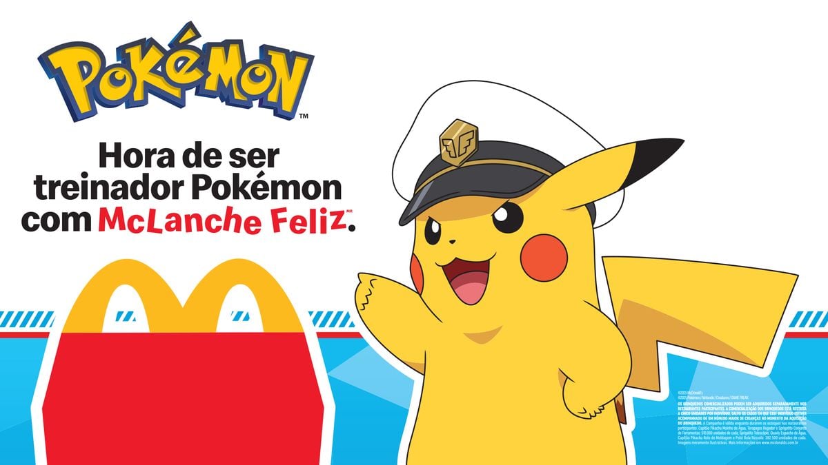 Donald’s e Pokémon fecham parceria em nova campanha