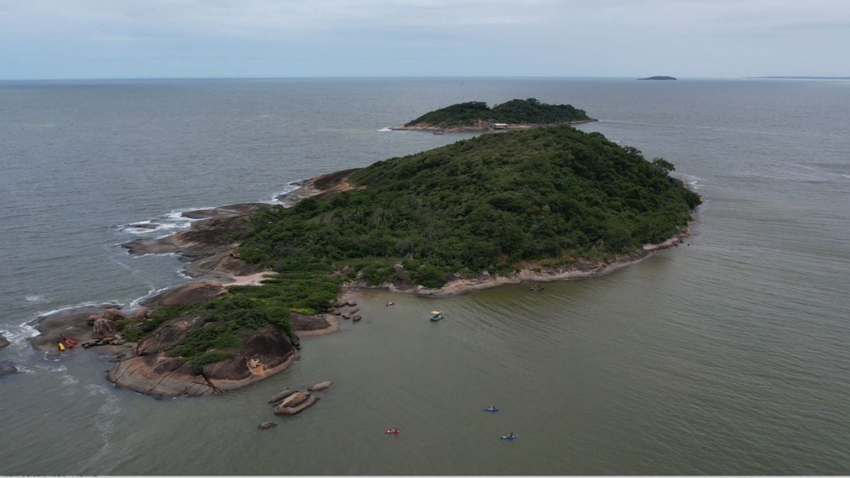 Ilha do Gambá, em Piúma