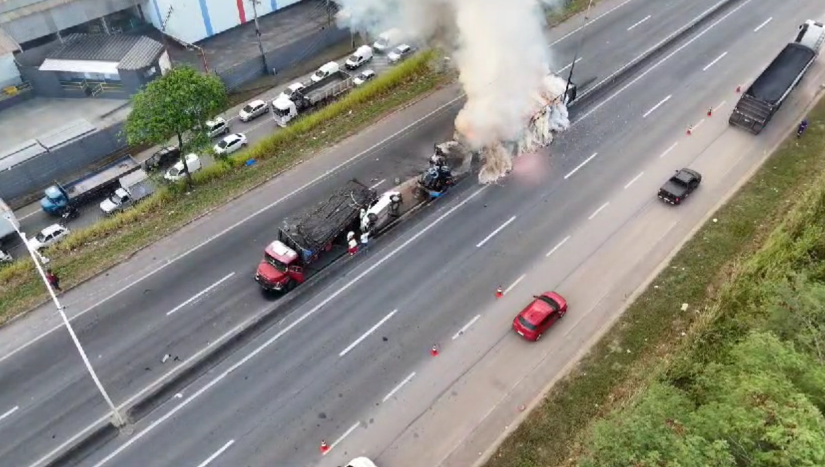 Acidente na Rodovia do Contorno