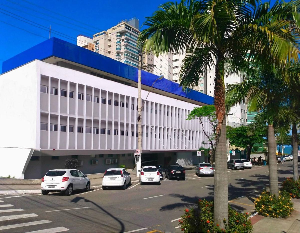 Hospital Santa Mônica: com mais de 40 anos a estrutura funciona na Praia de Itaparica, em VV