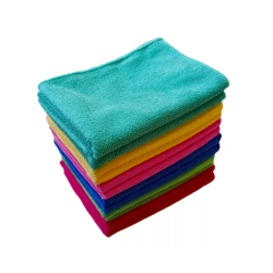 Pano para limpeza em microfibra Camesa 35x55cm flanela kit com 6 un. 