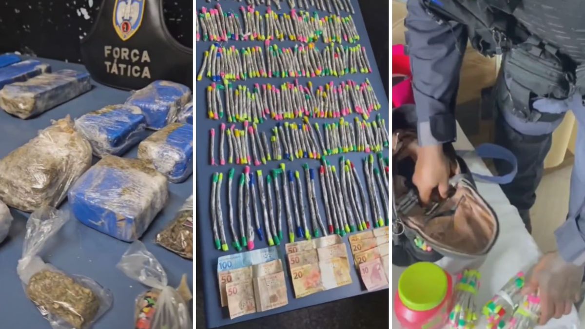 Operação em Aracruz apreende quatro quilos de maconha e prende dois jovens