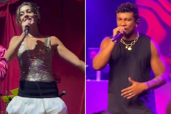  Sophie Charlotte e Xamã curtem noite de folia separados