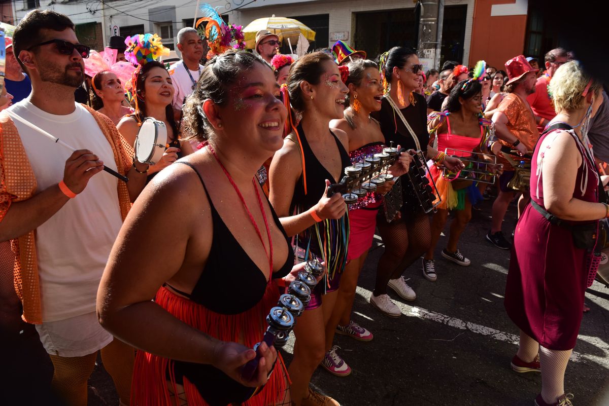 Bloco Vai que Gama, no Centro de Vitória por Ricardo Medeiros