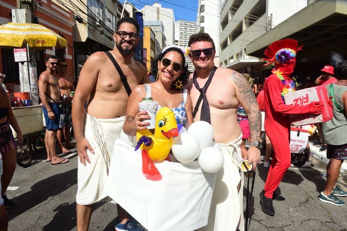 Bloco Vai que Gama, no Centro de Vitória por Ricardo Medeiros