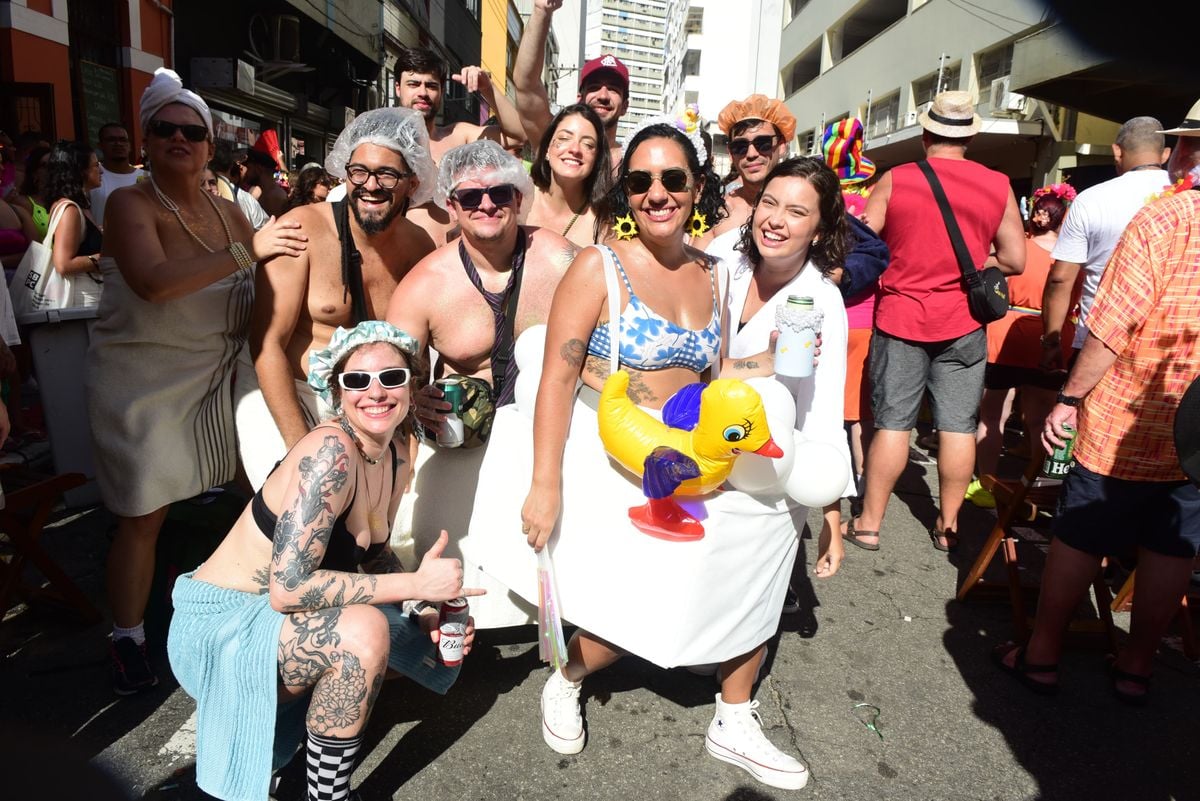 Bloco Vai que Gama, no Centro de Vitória por Ricardo Medeiros