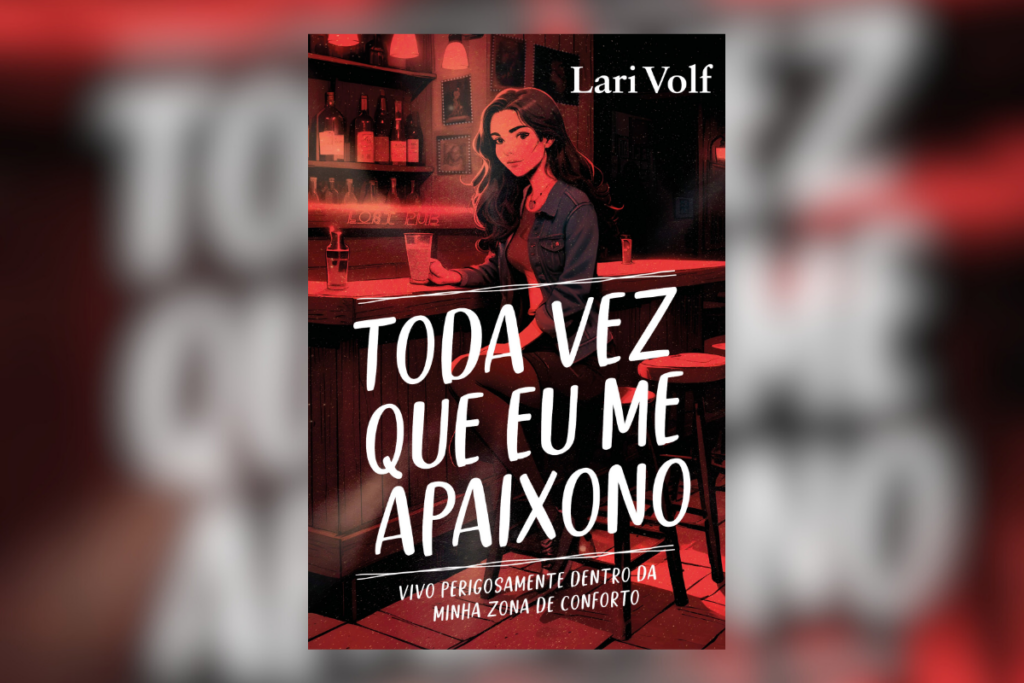 Em “Toda Vez Que Eu Me Apaixono”, Lari Volf apresenta a história de Ágata, que lida com uma maldição que afeta sua vida amorosa (Imagem: Clube de Autores | Reprodução digital)