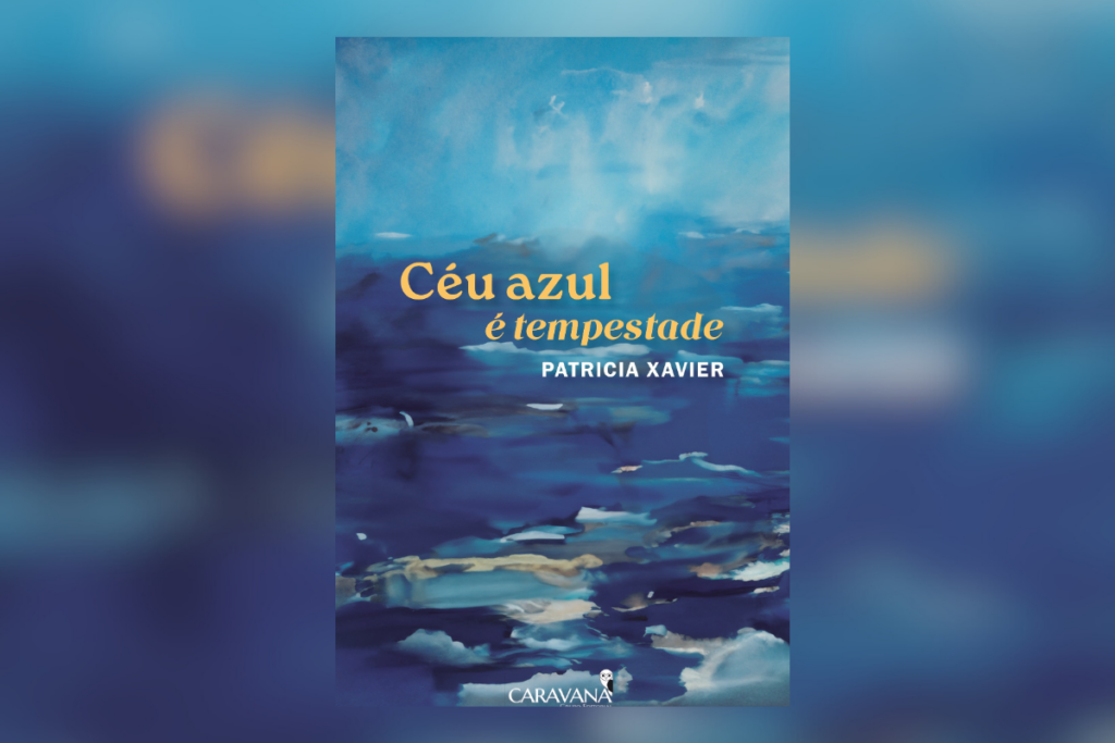 No livro“Céu Azul é Tempestade”, uma mulher luta por justiça enquanto enfrenta ameaças racistas (Imagem: Caravana Grupo Editorial | Reprodução digital)