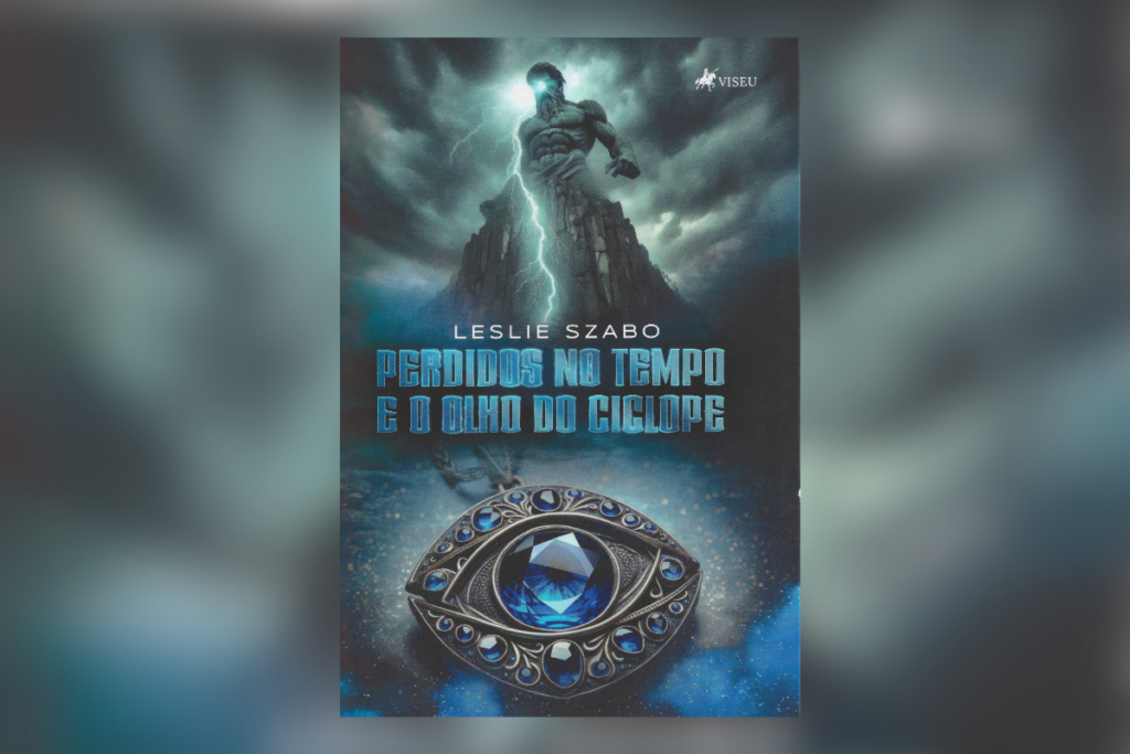 Uma aventura épica e repleta de mitologia aguarda os leitores em “Perdidos no Tempo e o Olho do Ciclope” (Imagem: Editora Viseu | Reprodução digital)