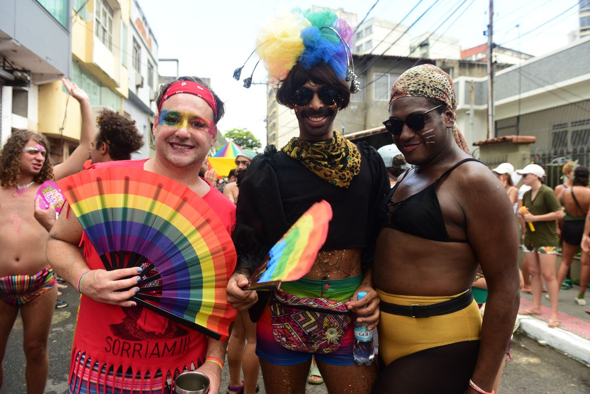 Bloco Amigos da Onça, no Centro de Vitória por Ricardo Medeiros
