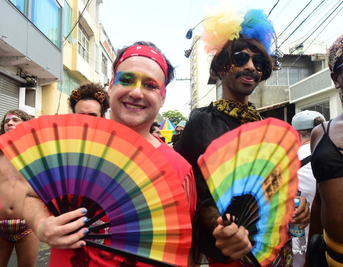 Bloco Amigos da Onça, no Centro de Vitória por Ricardo Medeiros