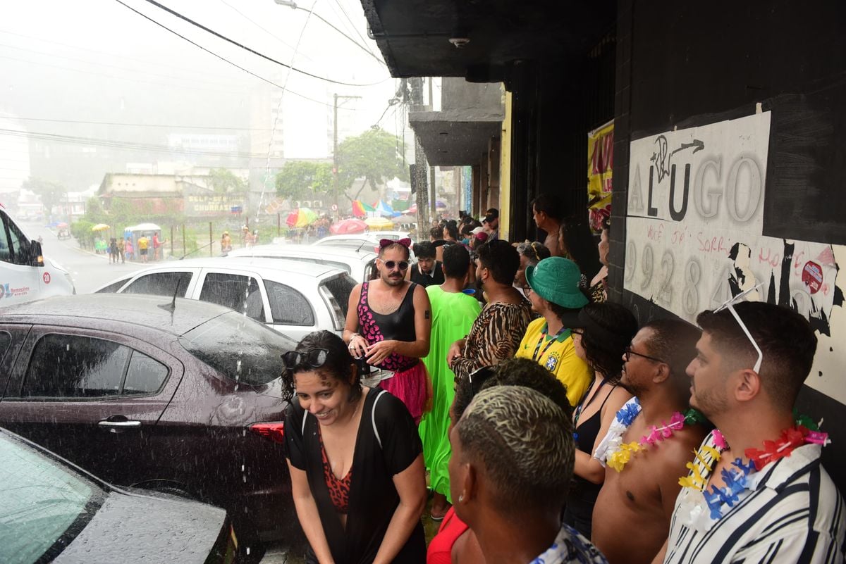 Bloco Amigos da Onça, no Centro de Vitória