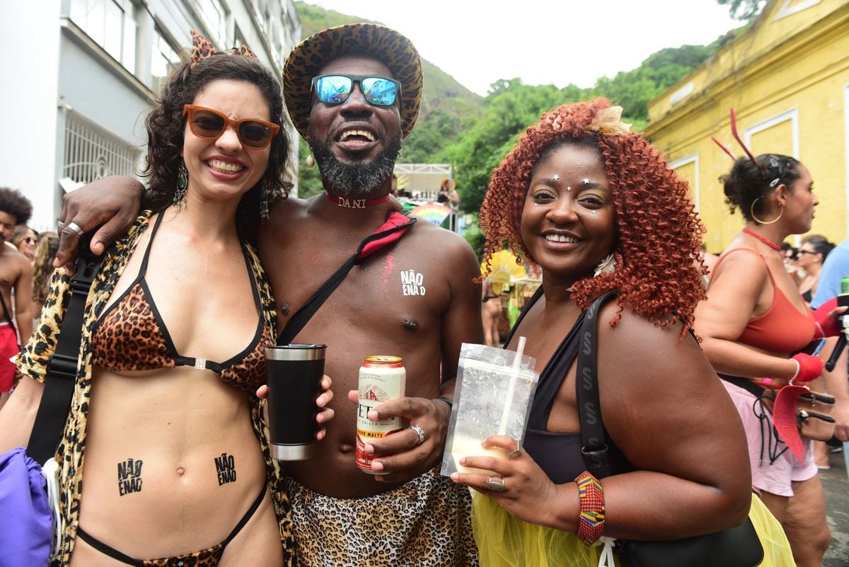 Bloco Amigos da Onça, no Centro de Vitória por Ricardo Medeiros