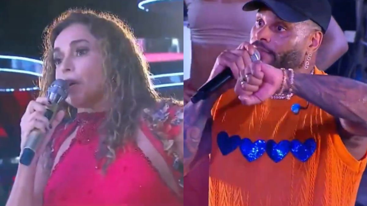 Daniela Mercury se irrita com Tony Salles