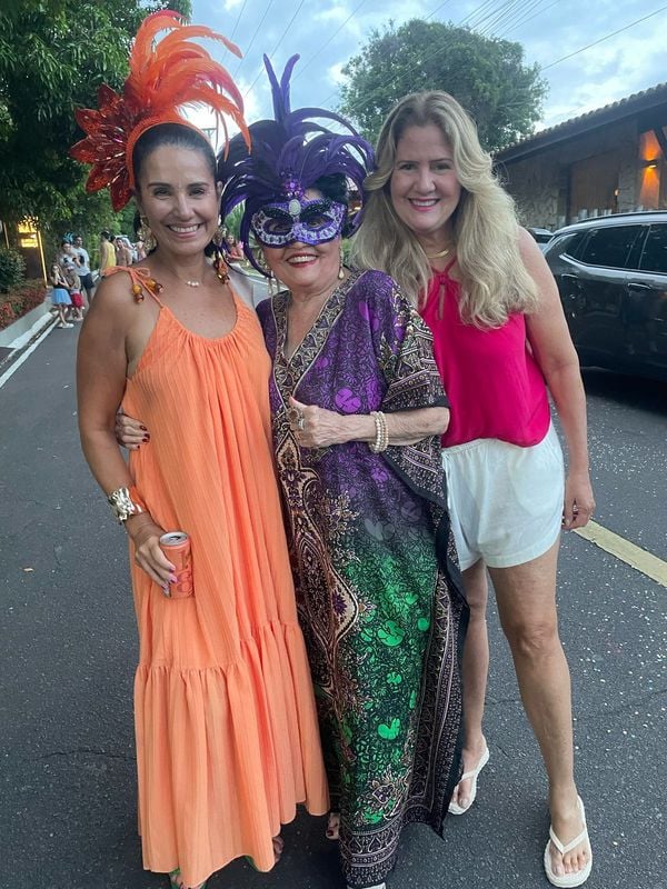 Brunella Cabral,  Anna Angélica Cabral e Anna Paula Guerzet