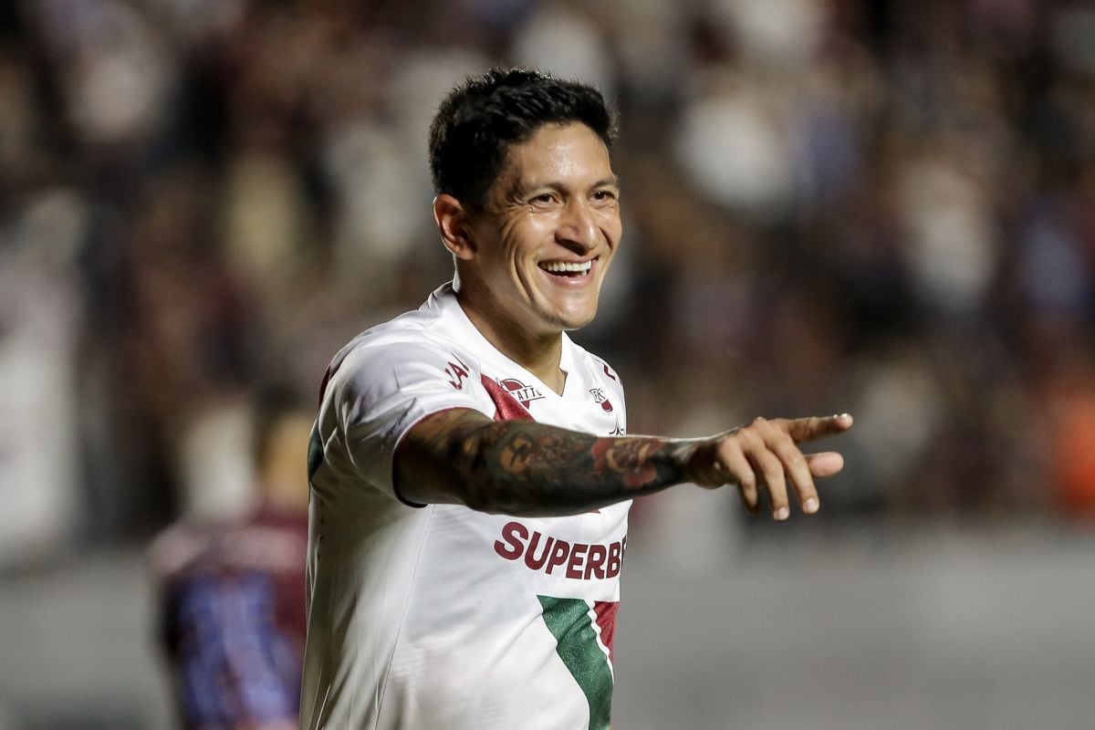 Cano marcou dois gols para o Fluminense no duelo contra o Caxias