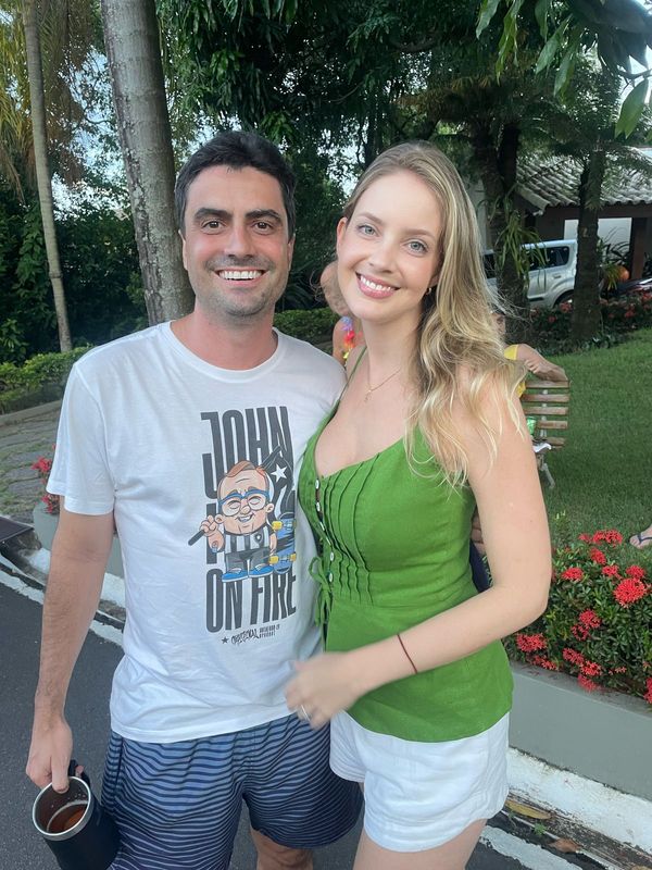 Rodrigo e Bárbara Bachour