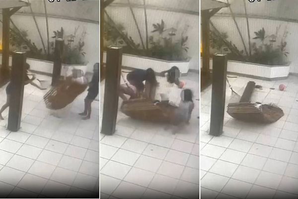 Criança morre após ser atingida por pilastra em condomínio no Recreio dos Bandeirantes, no Rio 