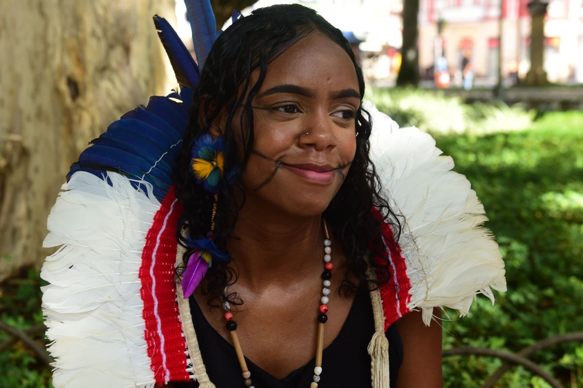 Ato pelo Dia Internacional da Mulher no centro de Vitória por Ricardo Medeiros