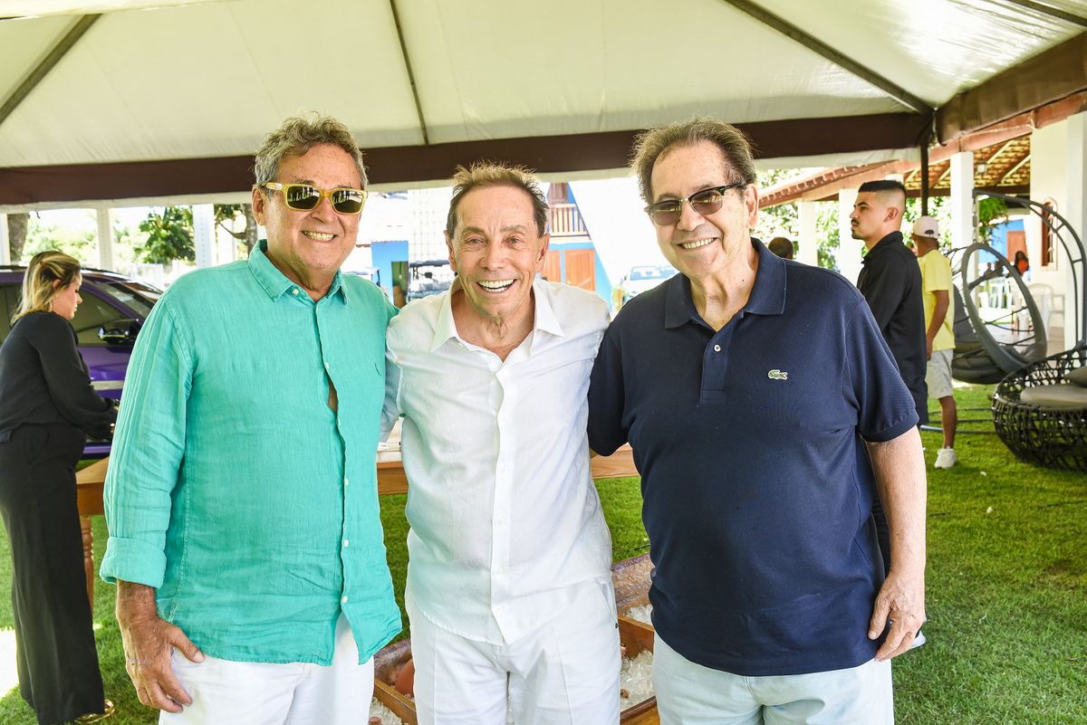 Chico Lins, Valdecir Torezani e José Luiz Kfuri