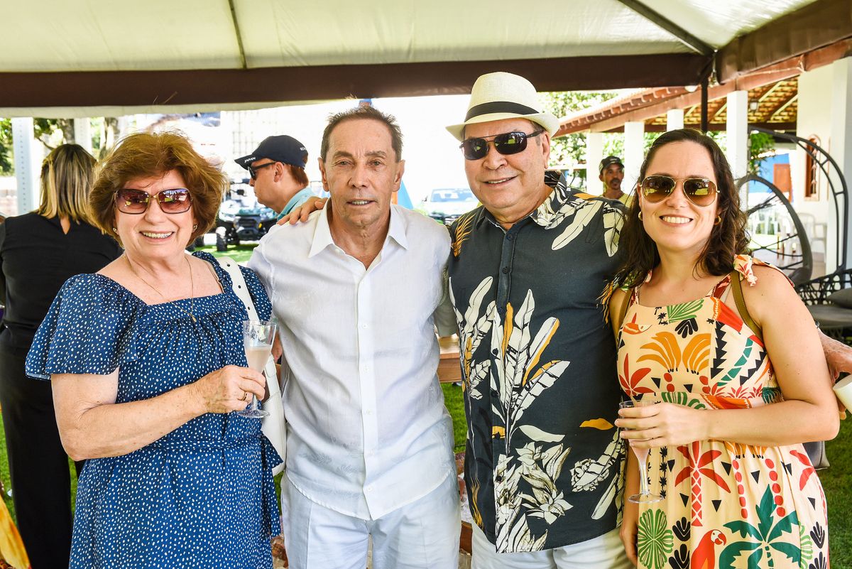 Cileia Lorenzon, Valdecir Torezani, Celso Siqueira e Carol