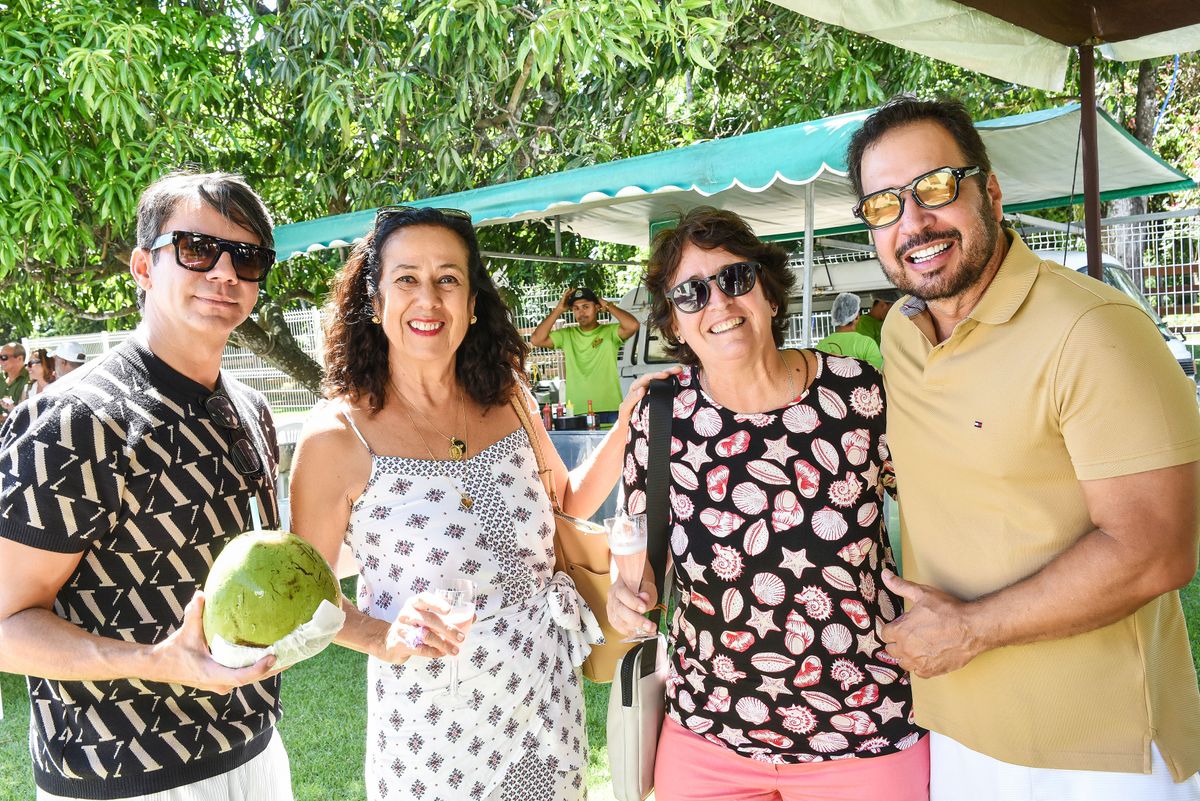 Leo Davel, Ilda Castro, Viviane Nogueira e Wesley Sathler