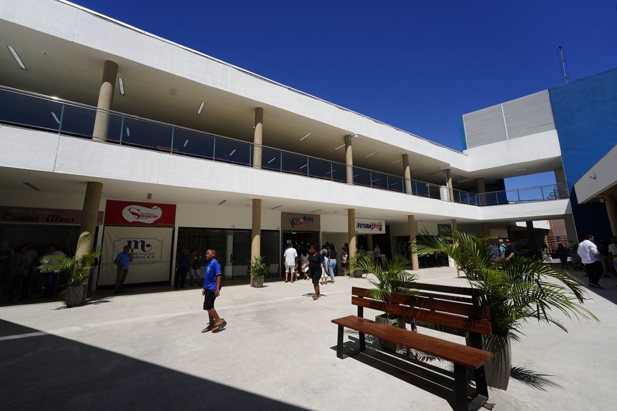 O Mercado Municipal de Cariacica foi inaugurado na manhã desta segunda-feira