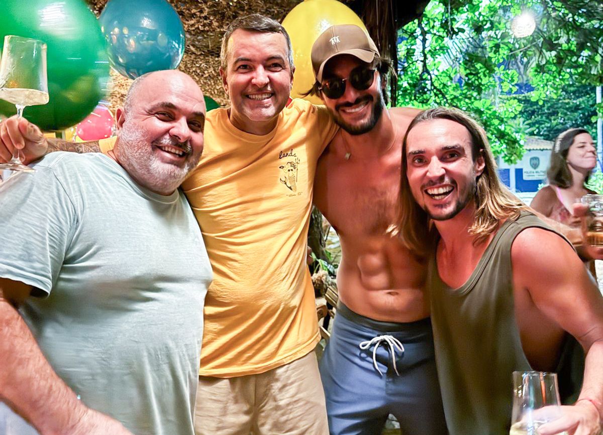 Fabio Batalha, Fábio Pinheiro, Henrique Vigna e Diogo Cypriano