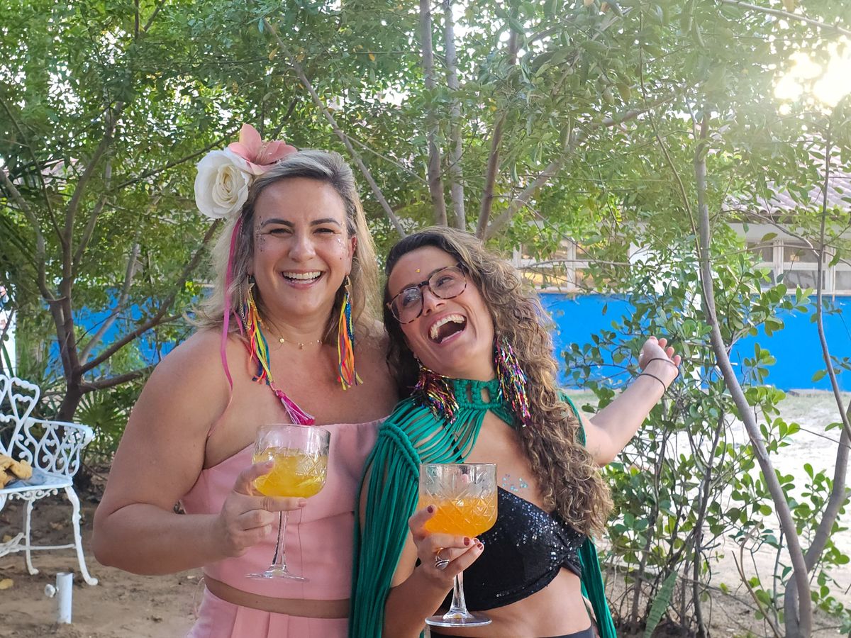 Gabriela Ribeti e Thaissa Duarte