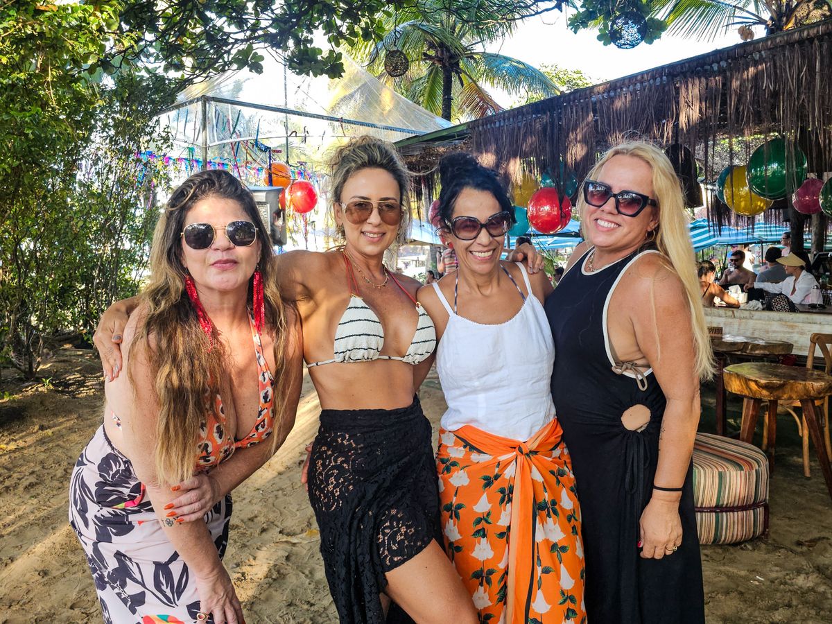 Kelly Mirela, Luciana Bellucci, Delma Maia e Stela Masarin