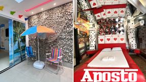 Suítes de motel diferentes no ES