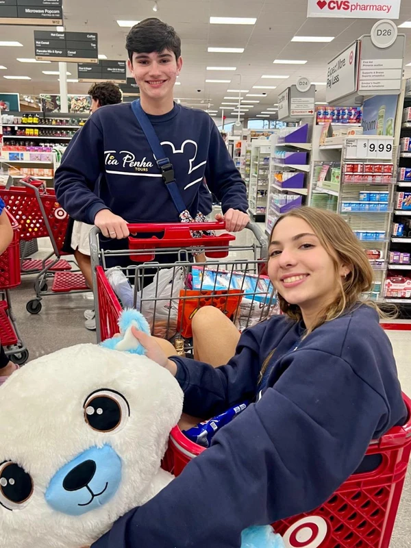 Arthur e Carol Tatagiba