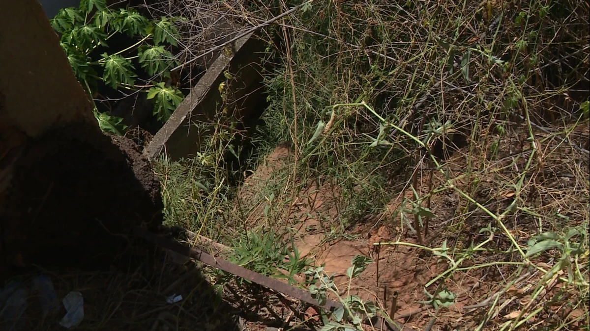 Idoso caiu em valeta em Cachoeiro de Itapemirim 