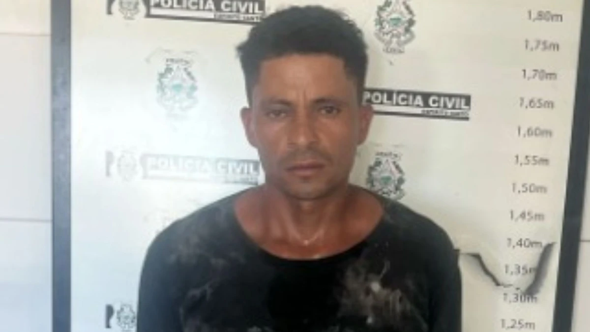 Elielson Nascimento dos Santos, de 35 anos é suspeito de feminicídio 