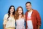 Camila Morgado com a produtora executiva do IBCA, Larissa Delbone, e o secretário de Estado da Cultura, Fabrício Noronha.