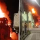 Imagem - Mulher incendeia prédio e carros após não conseguir dinheiro emprestado na Serra