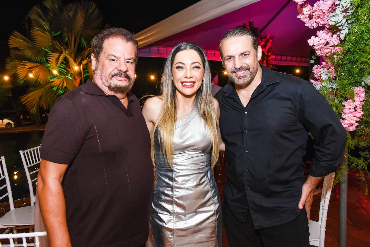 Arlindo Soares e Catarina e Julio Riva