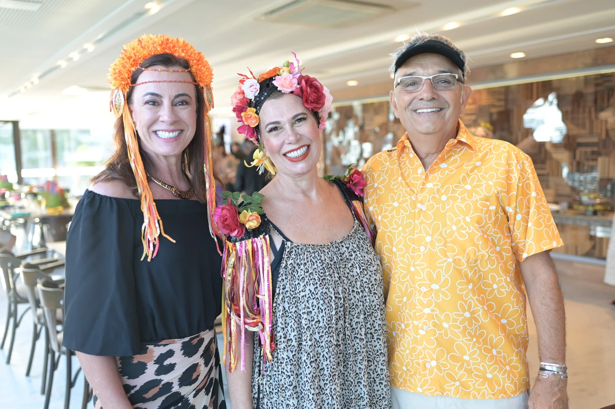 Luciana Almeida, Edilene Chieppe e Augusto Pacheco