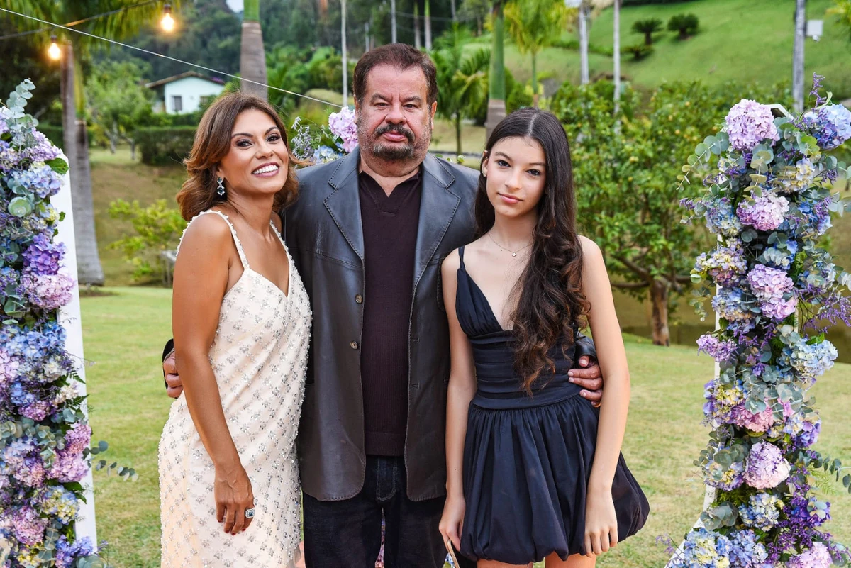 Maria Júlia, Lucimar Soares e Arlindo Soares