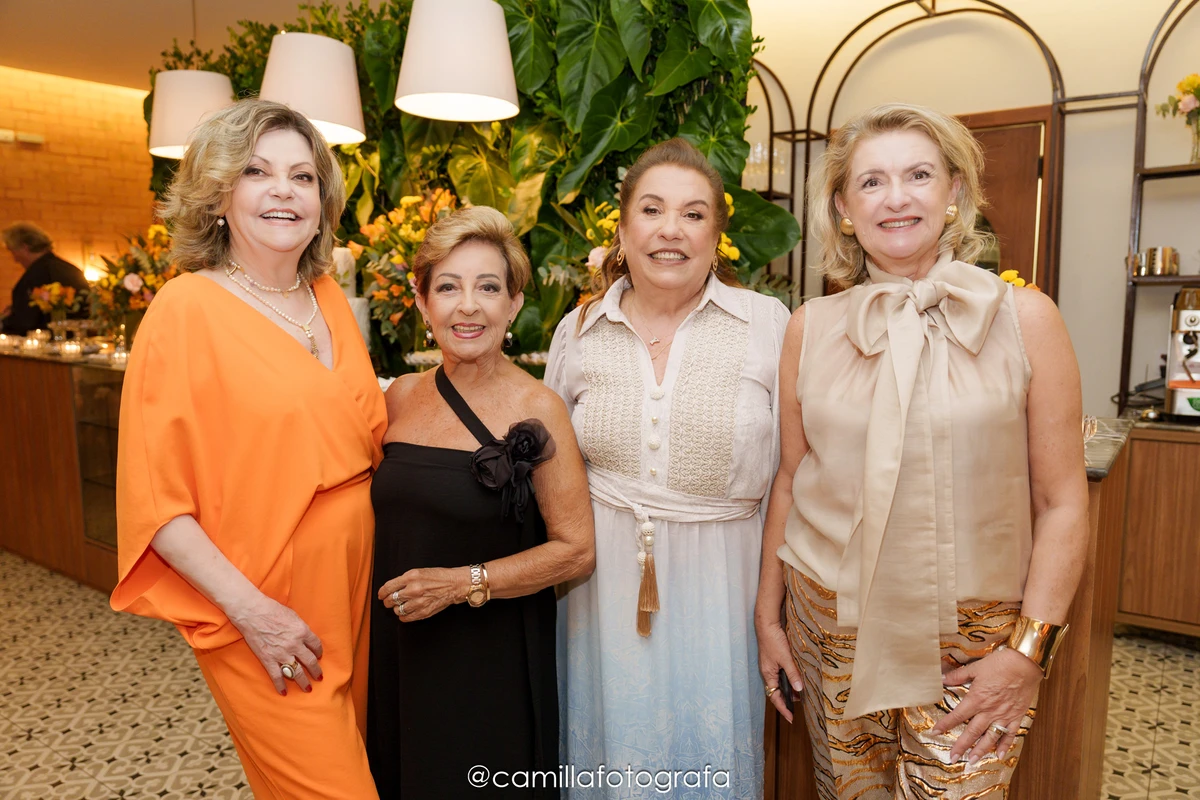 Carmen Prates, Dapaz Romano, Yedda Tavares e Gracinha Nader