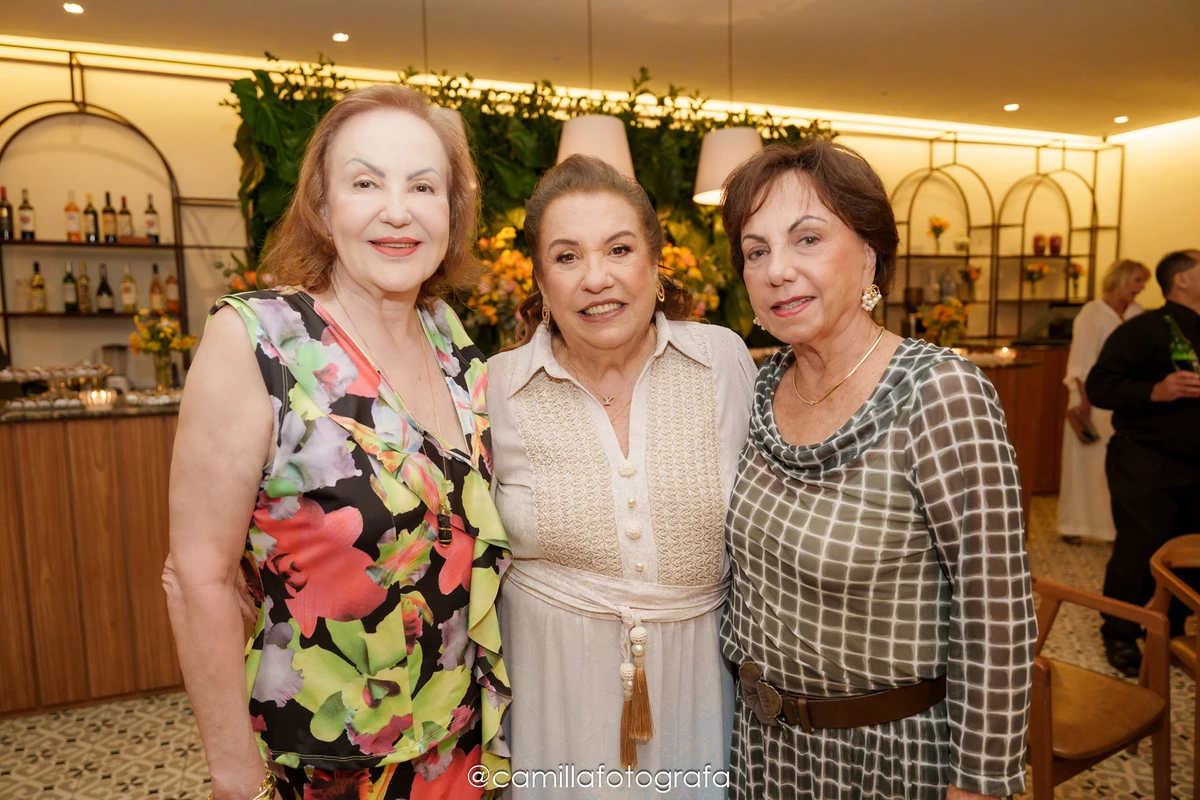 Marcila Coser, Yedda Tavares e Alzira Torres