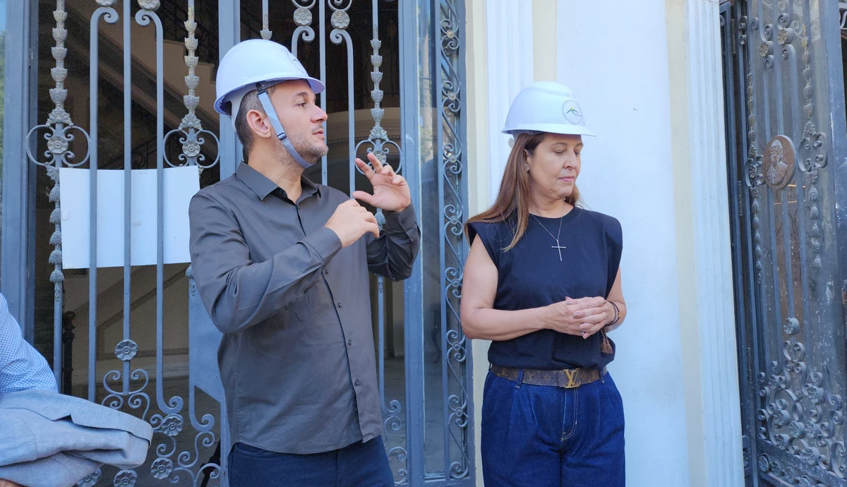 Obras do Teatro Carlos Gomes entram na fase final e espaço cultural será inaugurado em dezembro de 2025 por Vinicius Zagoto